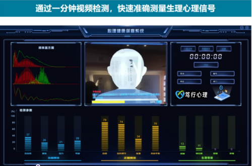 AI心理测评系统操作界面